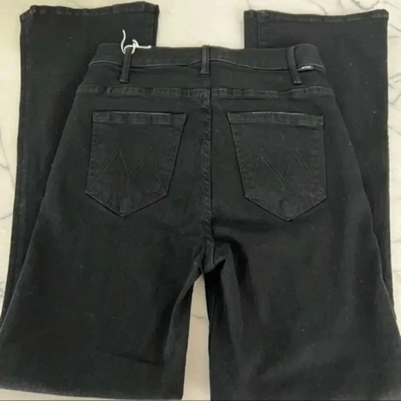 NEW MOTHER the hustlet ankle black jeans - Picture 5 of 6